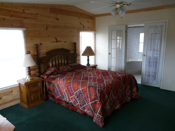 Main bedroom and bath