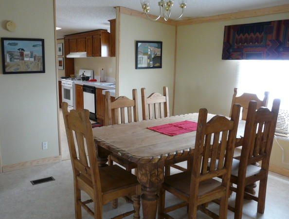 Tina's Mountain Vista dining room Tina's Mountain Vista dining room